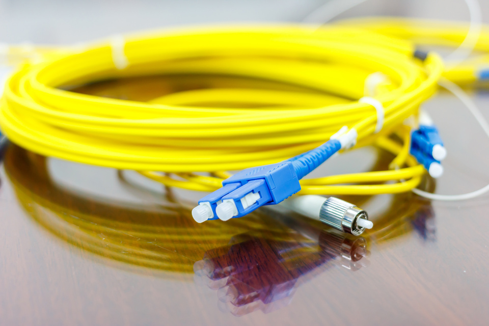 fiber optic cable for network system